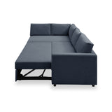 Staunton Corner Sofabed Navy from Roseland Furniture