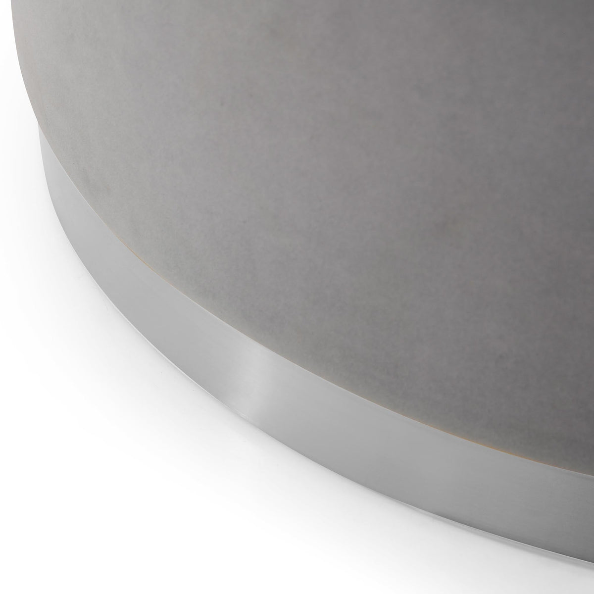 Mia Velvet Footstool Grey from Roseland Furniture