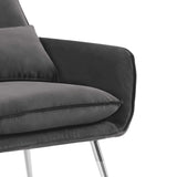 Diamond Velvet Accent Chair from Roseland Furniture