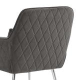 Diamond Velvet Accent Chair from Roseland Furniture