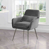 Diamond Velvet Accent Chair from Roseland Furniture