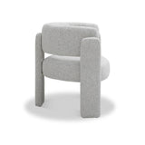 Lenore Curved Armchair Natural from Roseland Furniture