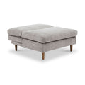 Carrington Chenille Click Clack Lounge Chair Natural from Roseland Furniture