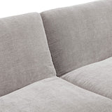Carrington Chenille Click Clack Lounge Chair Natural from Roseland Furniture