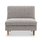 Carrington Chenille Click Clack Lounge Chair Natural from Roseland Furniture