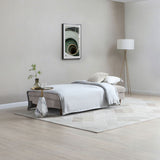 Carrington Chenille Click Clack Lounge Chair Natural from Roseland Furniture