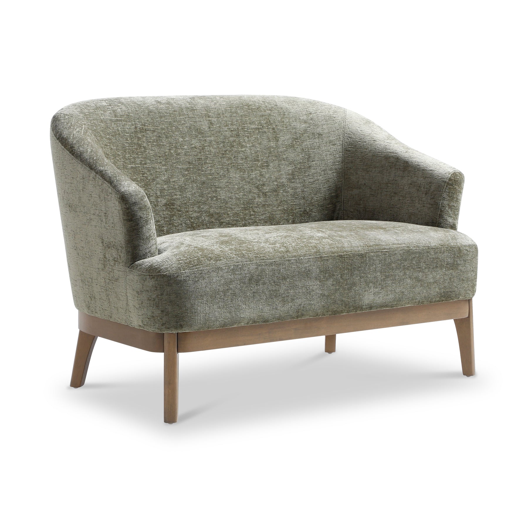 Lucinda Chenille 2 Seater Sofa Olive from Roseland Furniture