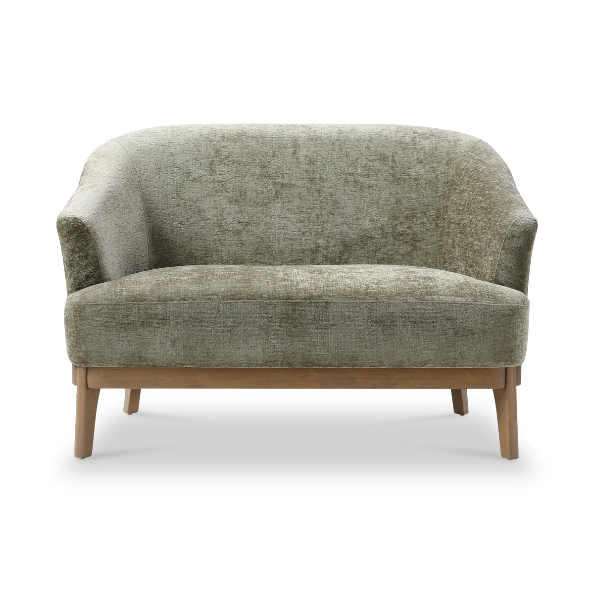 Lucinda Chenille 2 Seater Sofa Olive from Roseland Furniture
