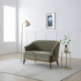 Lucinda Chenille 2 Seater Sofa Olive from Roseland Furniture