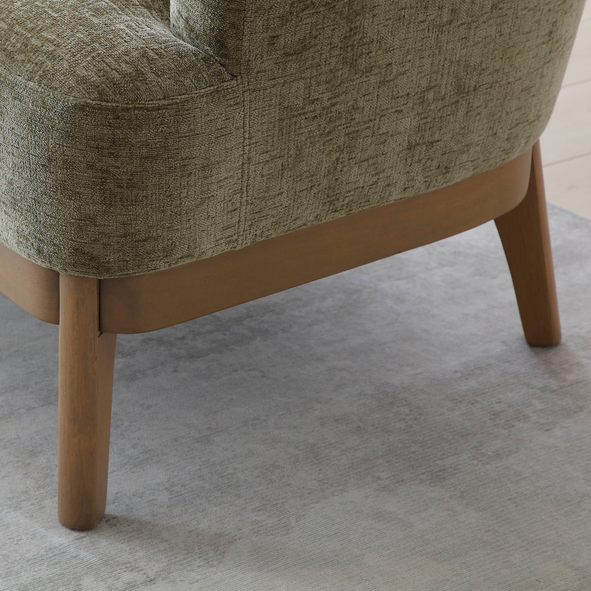 Lucinda Chenille 2 Seater Sofa Olive from Roseland Furniture