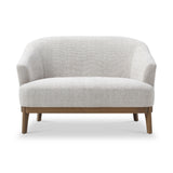 Lucinda Chenille 2 Seater Sofa Natural from Roseland Furniture