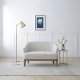 Lucinda Chenille 2 Seater Sofa Natural from Roseland Furniture