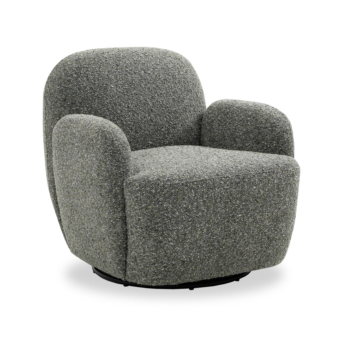 Portia Swivel Armchair Olive from Roseland Furniture