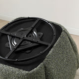 Portia Swivel Armchair Olive from Roseland Furniture