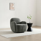 Portia Swivel Armchair Olive from Roseland Furniture