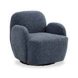 Portia Swivel Armchair Navy from Roseland Furniture