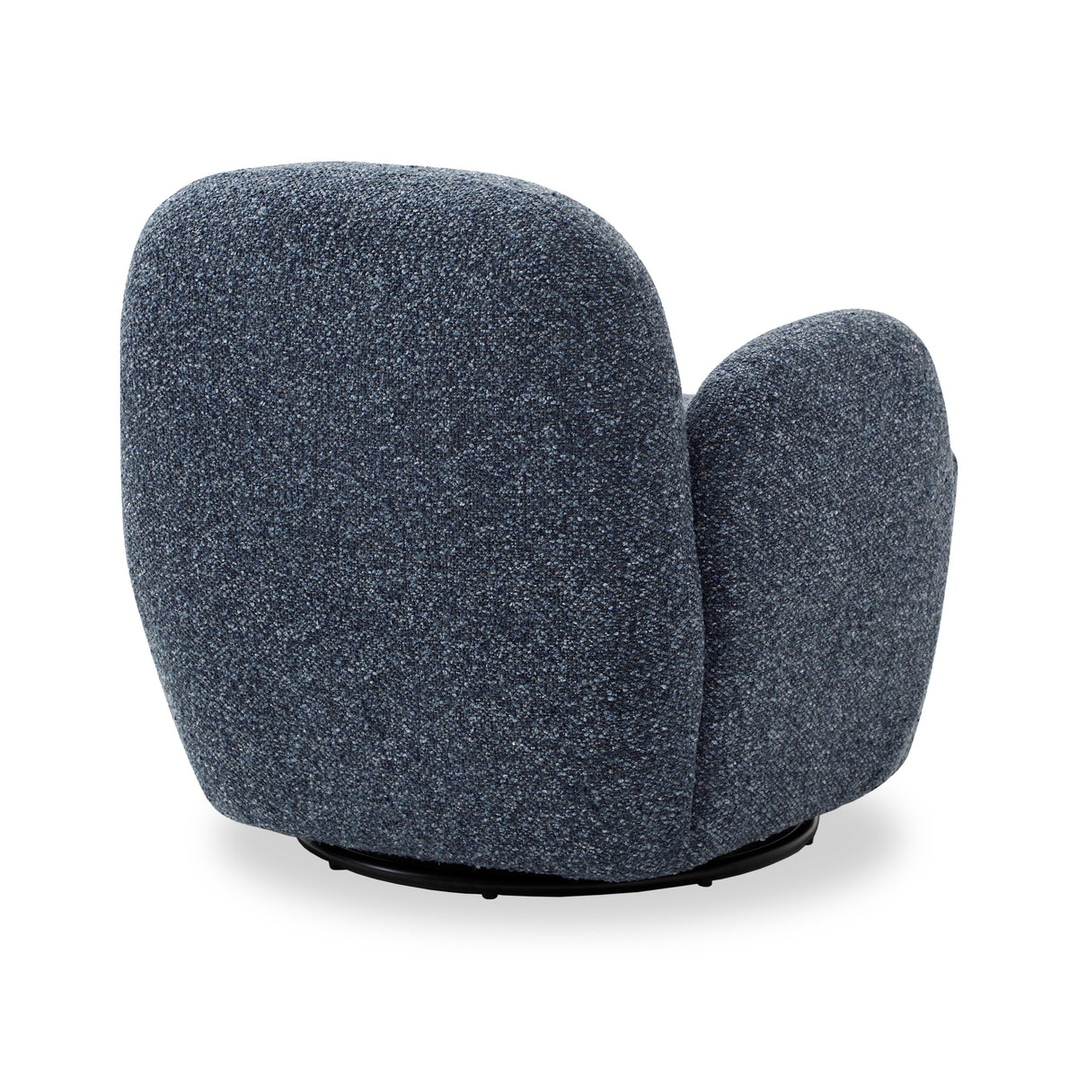 Portia Swivel Armchair Navy from Roseland Furniture