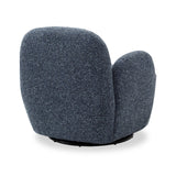 Portia Swivel Armchair Navy from Roseland Furniture