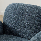 Portia Swivel Armchair Navy from Roseland Furniture