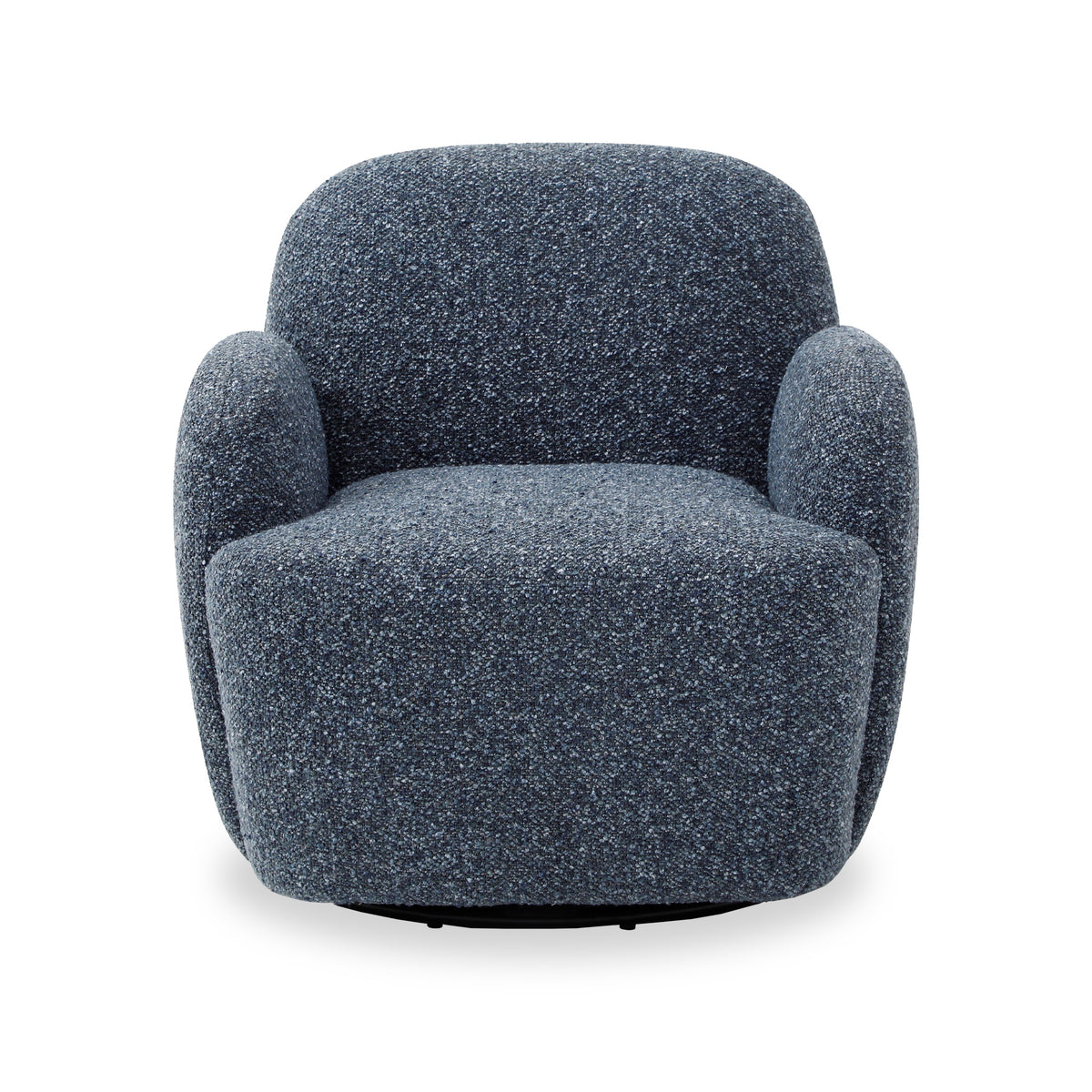 Portia Swivel Armchair Navy from Roseland Furniture