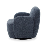Portia Swivel Armchair Navy from Roseland Furniture