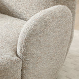 Portia Swivel Armchair Natural from Roseland Furniture