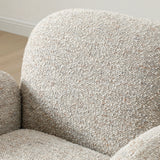 Portia Swivel Armchair Natural from Roseland Furniture
