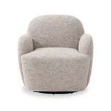 Portia Swivel Armchair Natural from Roseland Furniture