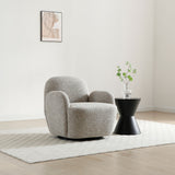 Portia Swivel Armchair Natural from Roseland Furniture
