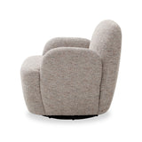 Portia Swivel Armchair Natural from Roseland Furniture