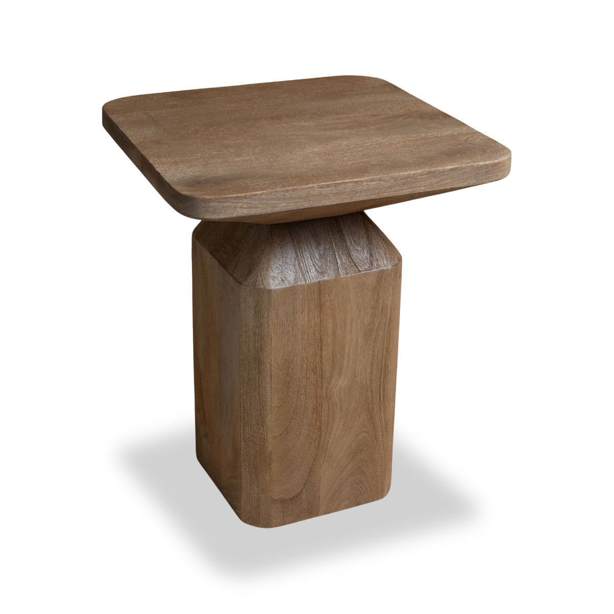 Nao Mango Wood Lamp Table from Roseland Furniture