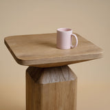 Nao Mango Wood Lamp Table from Roseland Furniture