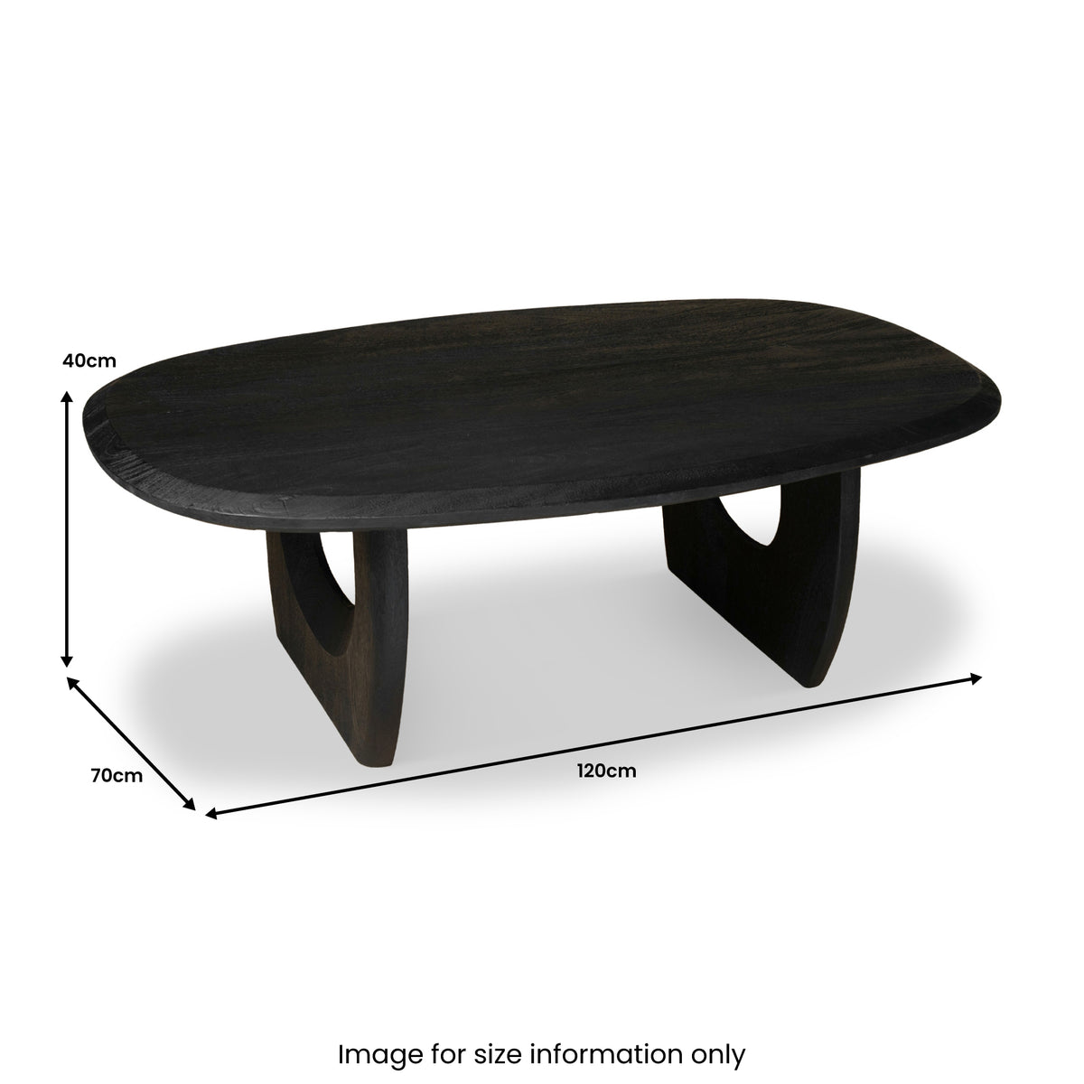 Kanso Mango Wood Coffee Table from Roseland Furniture