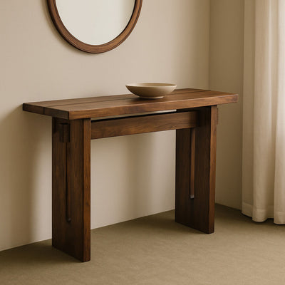 Morelle Acacia Wood Console Table