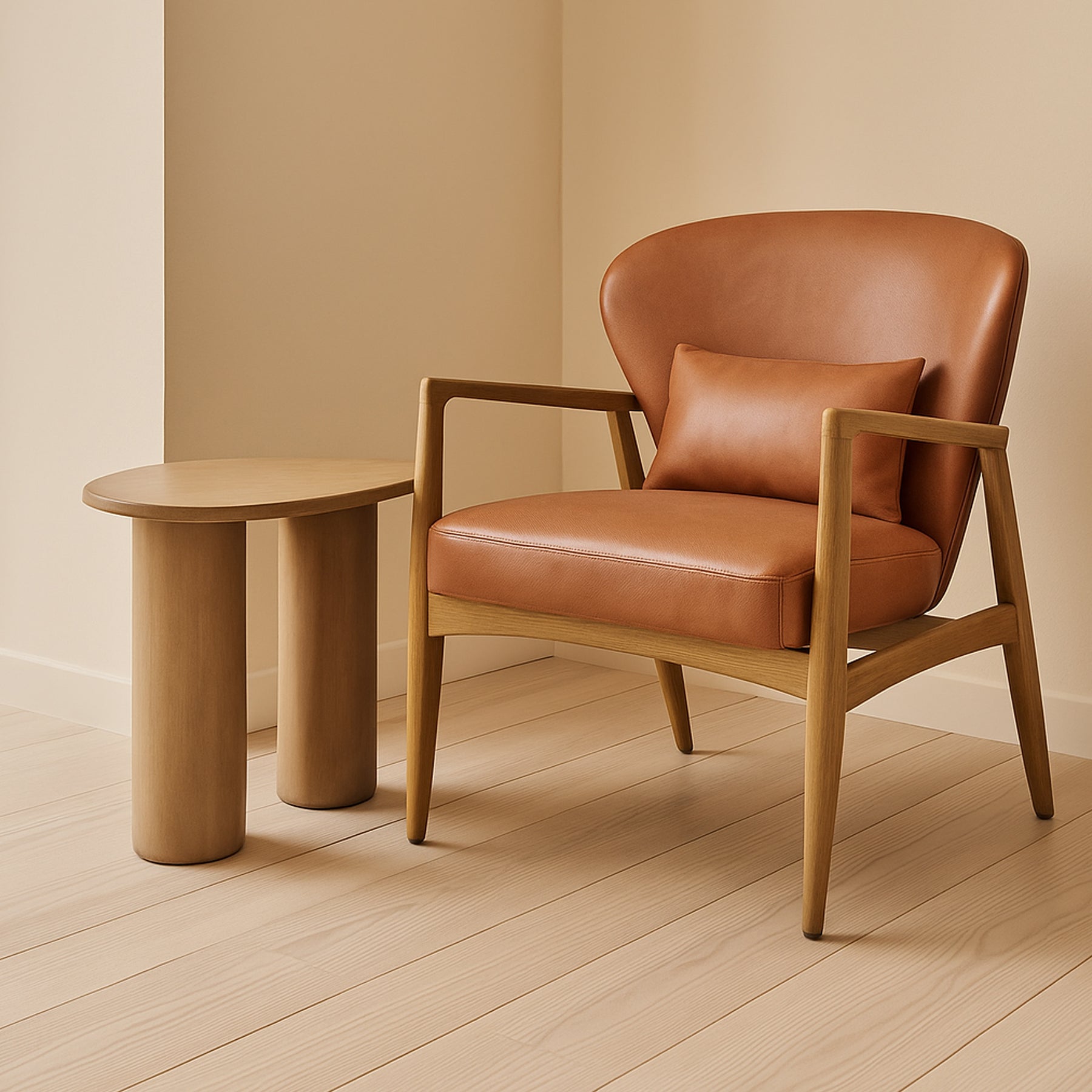 Zenra Mango Wood Lamp Table e1 from Roseland Furniture