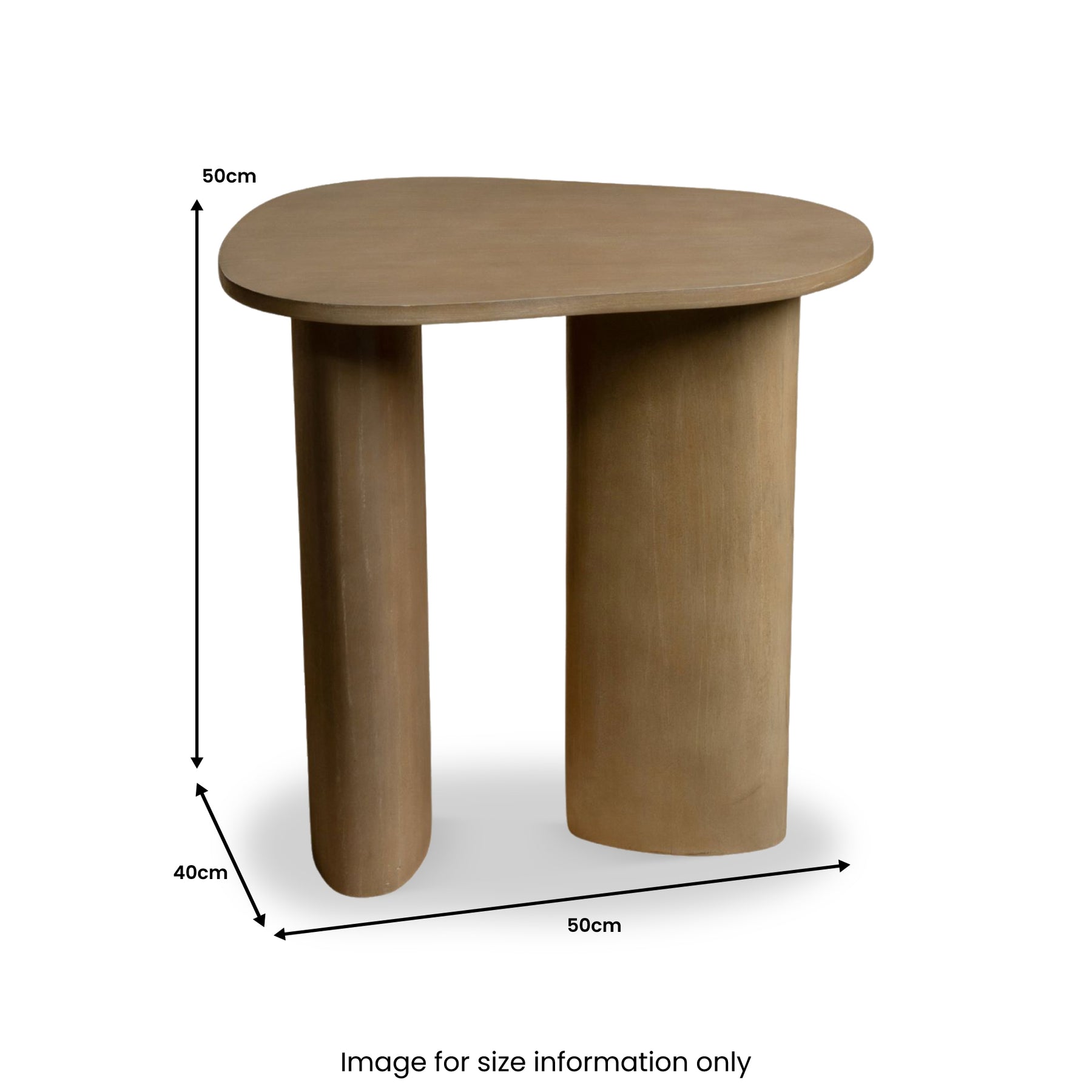Zenra Mango Wood Lamp Table e1 from Roseland Furniture