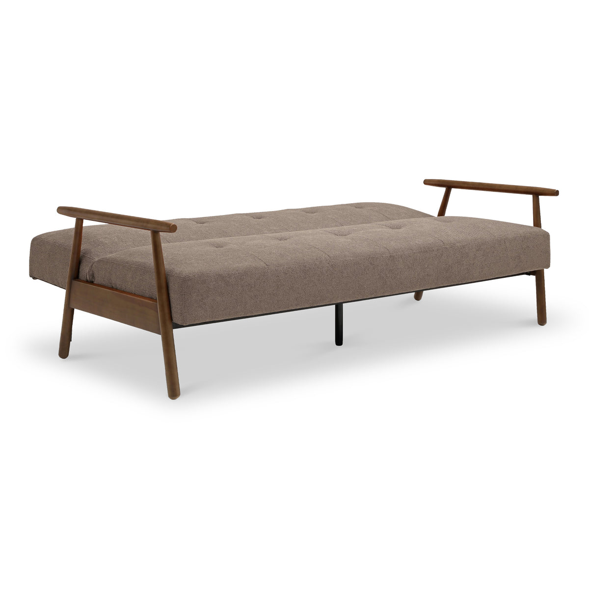 Frazier Button Back Sofa Bed Taupe from Roseland Furniture