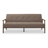 Frazier Button Back Sofa Bed Taupe from Roseland Furniture