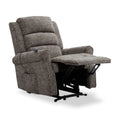 Hendry Twin Motor Power Recliner Armchair Grey from Roseland Furniture