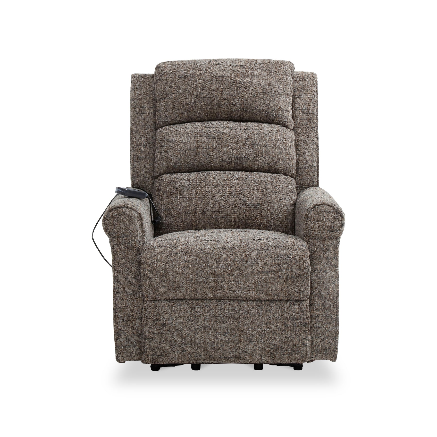 Hendry Twin Motor Power Recliner Armchair Grey from Roseland Furniture
