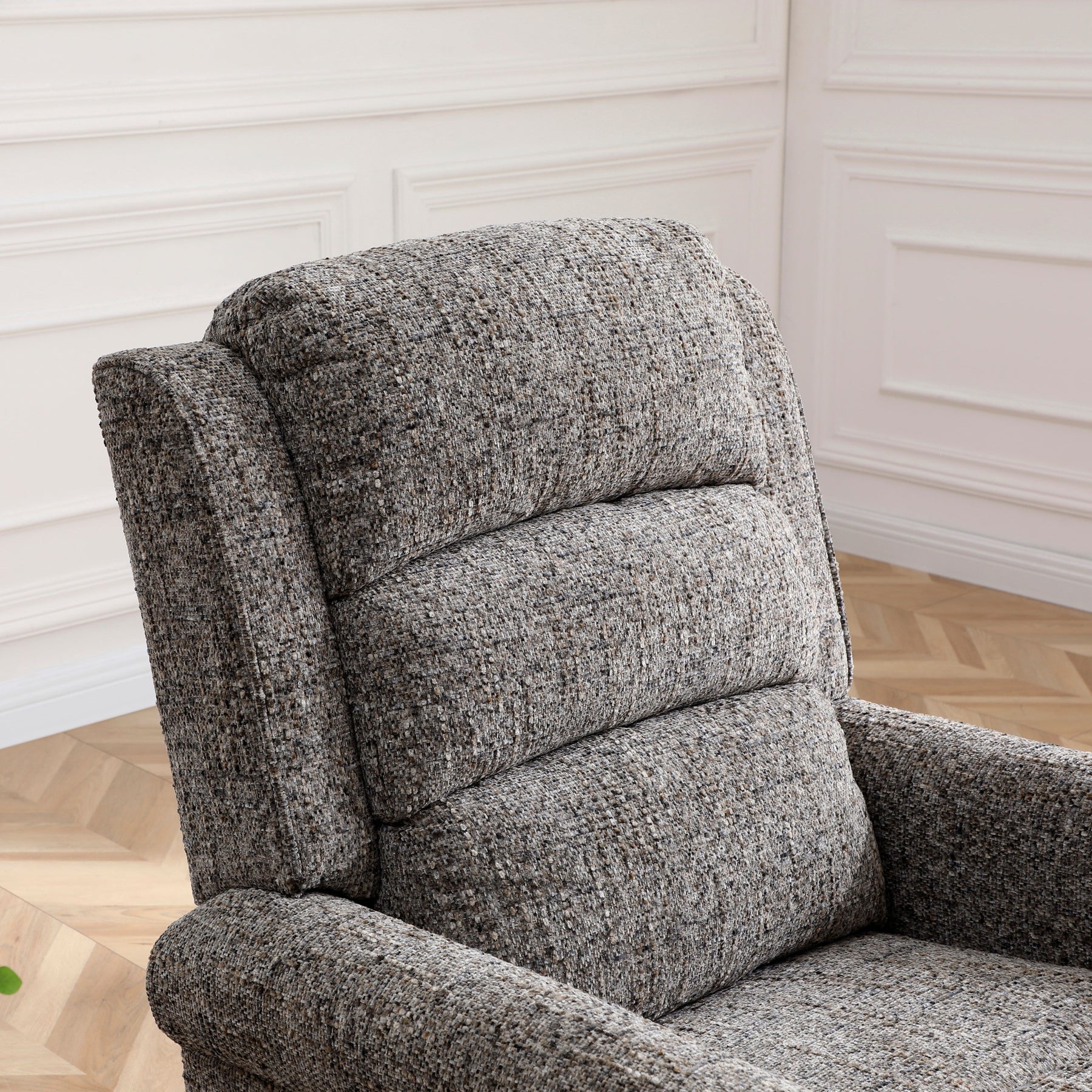 Hendry Twin Motor Power Recliner Armchair Grey from Roseland Furniture