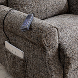 Hendry Twin Motor Power Recliner Armchair Grey from Roseland Furniture