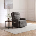 Hendry Twin Motor Power Recliner Armchair Grey from Roseland Furniture