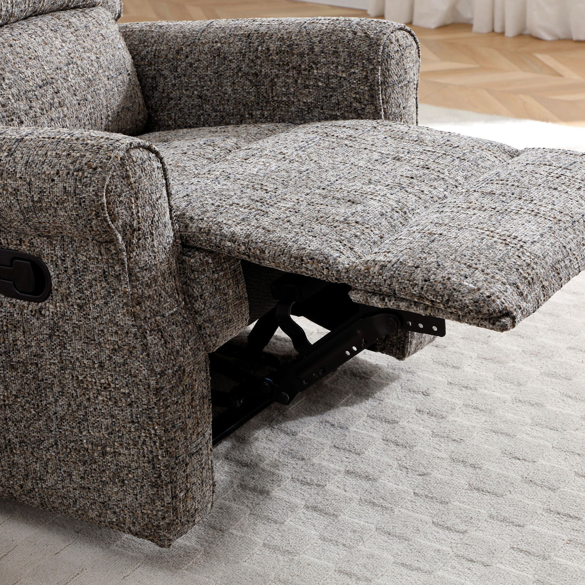 Hendry Recliner Armchair Grey from Roseland Furniture