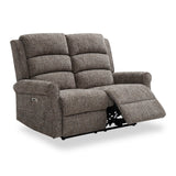 Hendry Power Recliner 2 Seater Sofa Grey from Roseland Furniture