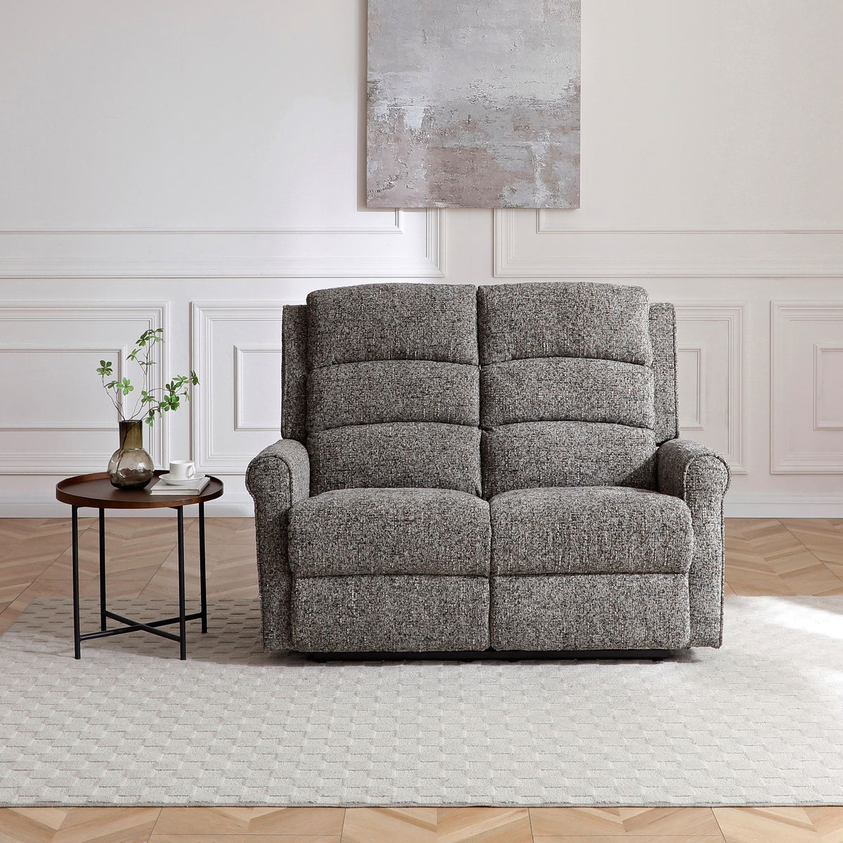 Hendry Power Recliner 2 Seater Sofa Grey from Roseland Furniture