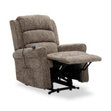 Hendry Twin Motor Power Recliner Armchair Fawn from Roseland Furniture