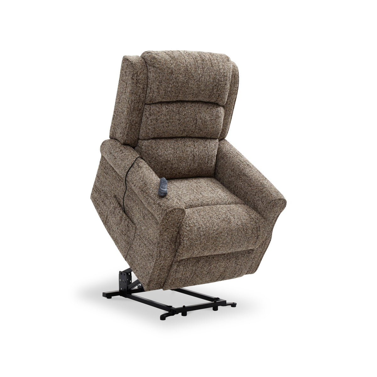 Hendry Twin Motor Power Recliner Armchair Fawn from Roseland Furniture