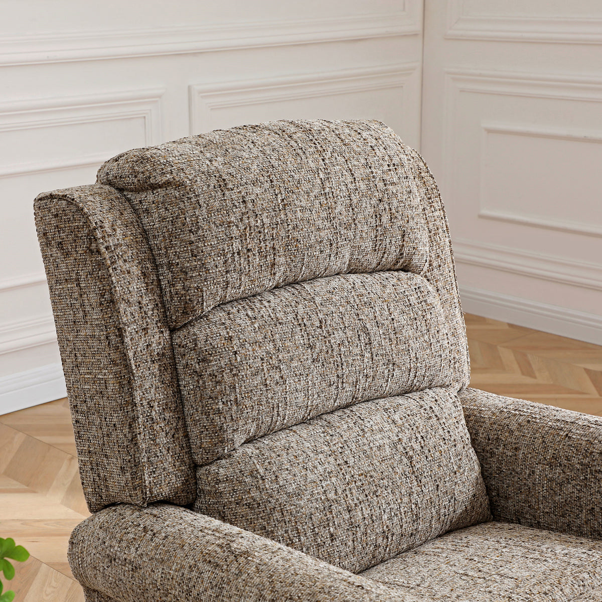 Hendry Twin Motor Power Recliner Armchair Fawn from Roseland Furniture