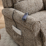 Hendry Twin Motor Power Recliner Armchair Fawn from Roseland Furniture